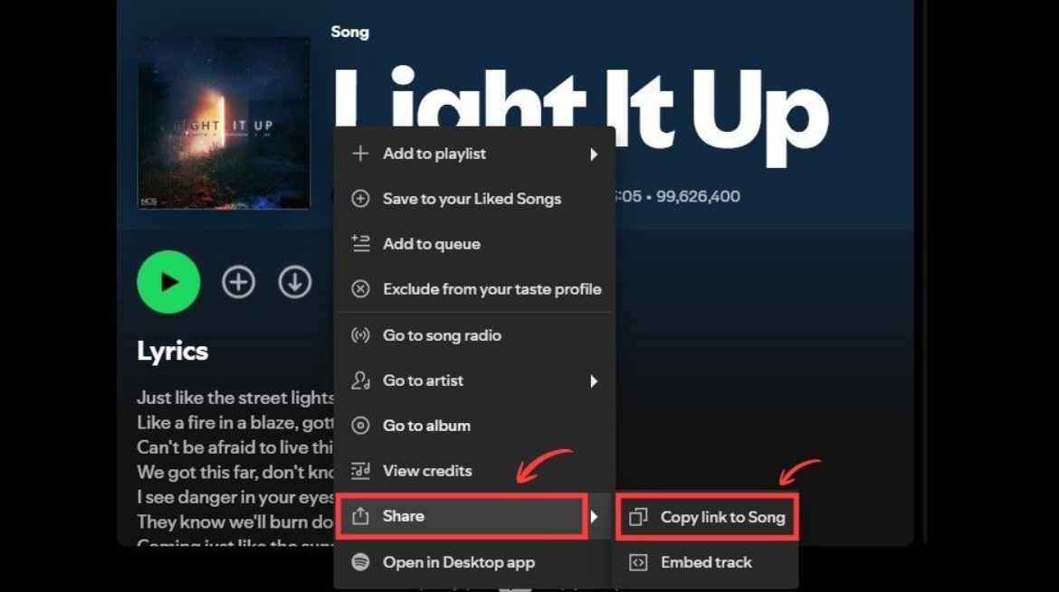 Step 1: Copy Link